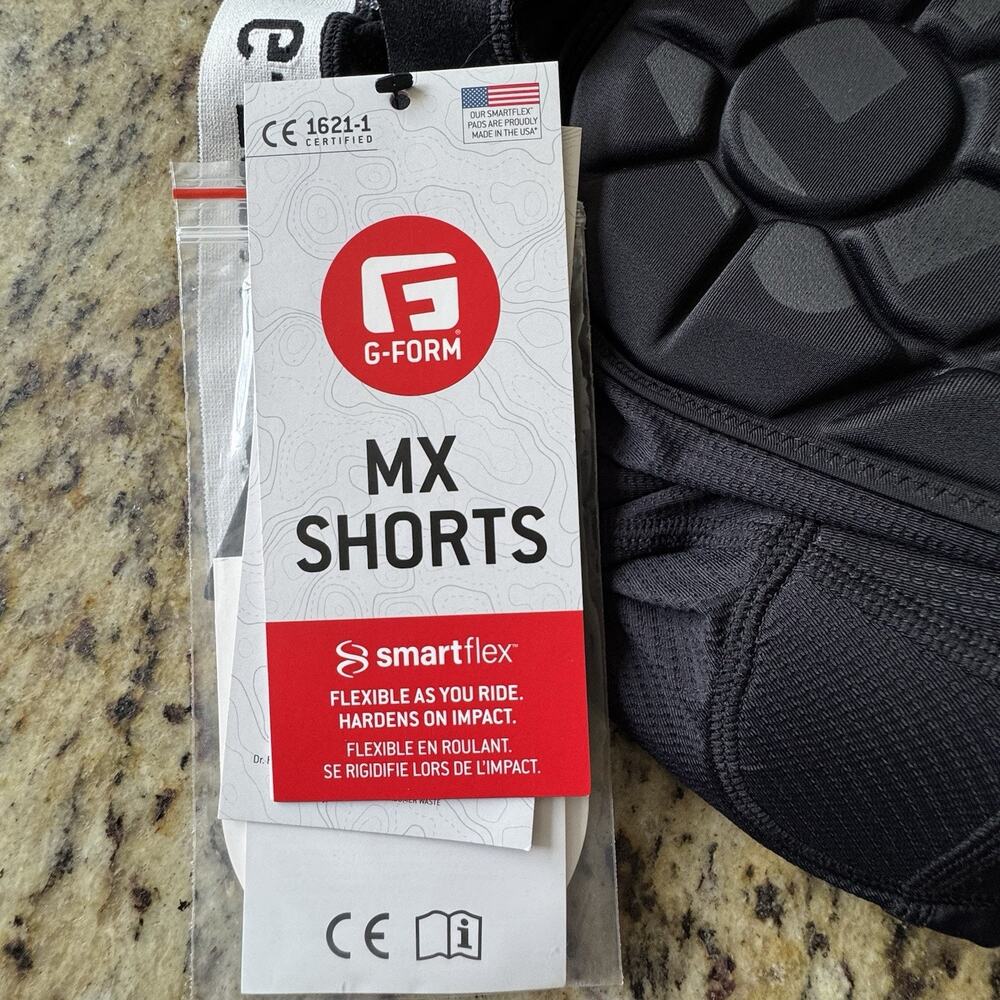 G-Form MX Shorts Mens Size Small Model MX6102013